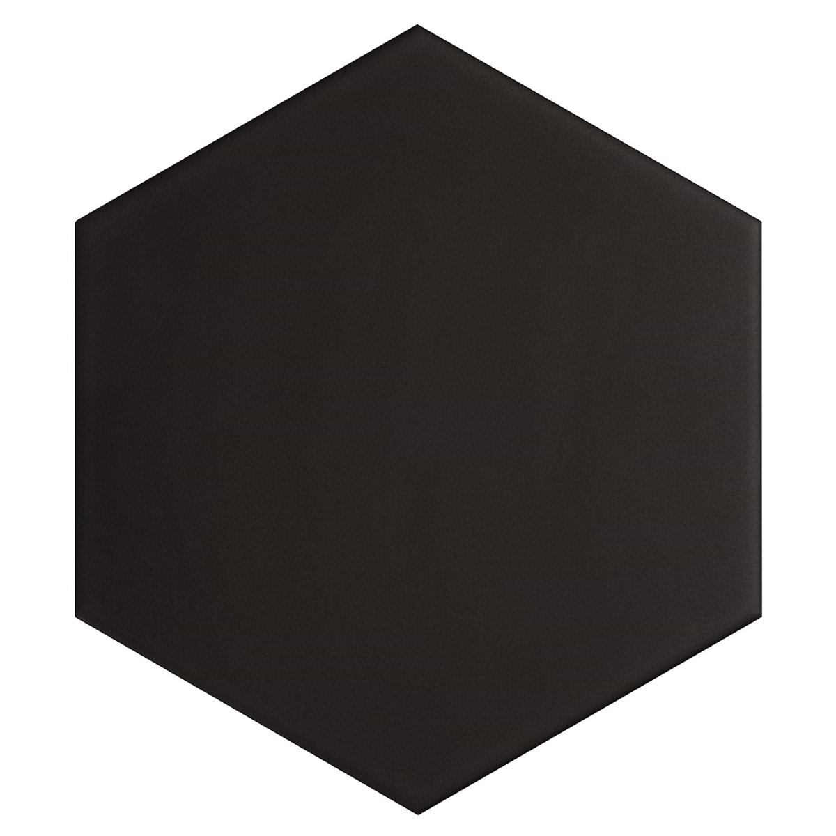 Symetro Hexagon Black 10" Matte Porcelain Tile