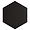 Symetro Hexagon Black 10" Matte Porcelain Tile