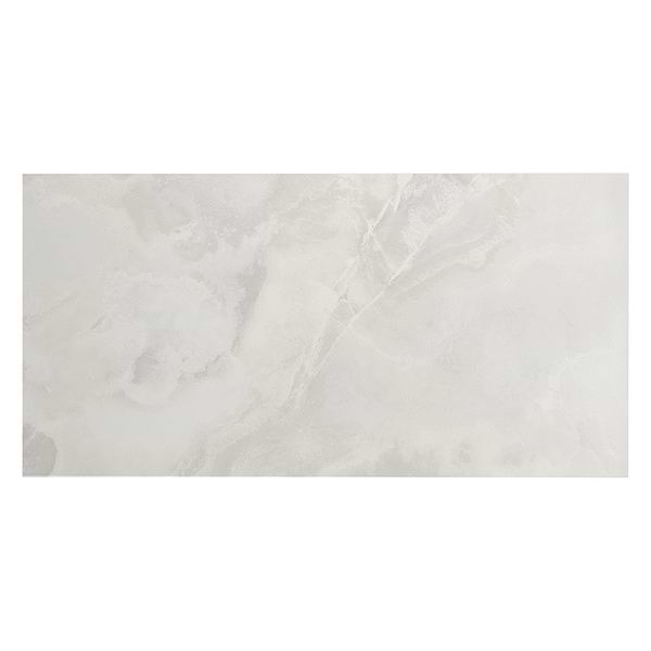 Jewel Onyx White 24x48 Polished Porcelain Tile