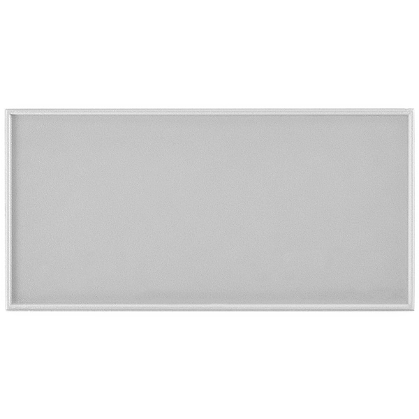 Stacy Garcia Maddox Frame Cool Gray 4x8 Matte Ceramic Subway Tile