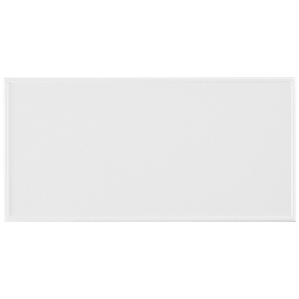 Stacy Garcia Maddox Frame White 4x8 Matte Ceramic Wall Tile