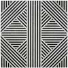 Nolita Black & White 24x24 Matte Porcelain Tile