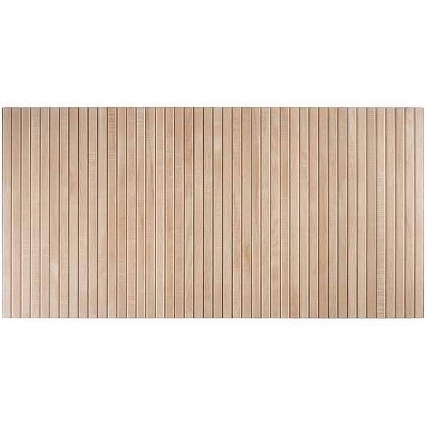 Kenridge Ribbon Maple Brown 24x48 Wood Look Matte Fluted Porcelain Tile