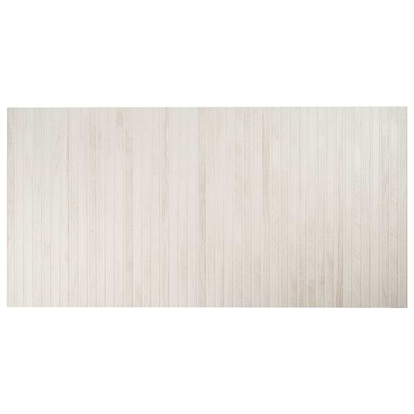 Kenridge Ribbon White 24x48 Wood Look Matte Fluted Porcelain Tile