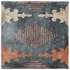 Paula Purroy Talia Aztec Blue Terracotta 5x5 Matte Ceramic Tile