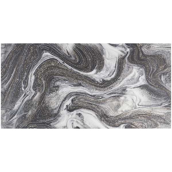 Australis By Paula Purroy White Deco 24x48 Artisan Decor Polished Porcelain Tile