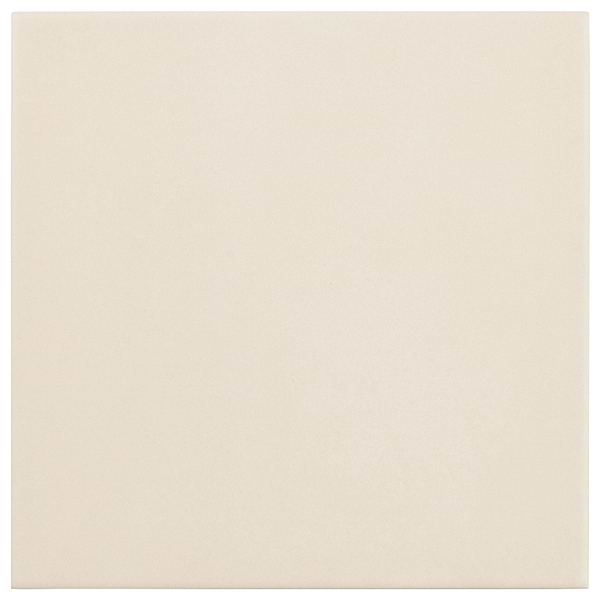 Art Geo by Elizabeth Sutton Bone White 8x8 Matte Porcelain Tile