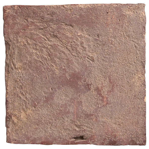 Opera Terracotta by Paula Purroy Bordeaux 6x6 Square Matte and Glossy Terracotta Tile