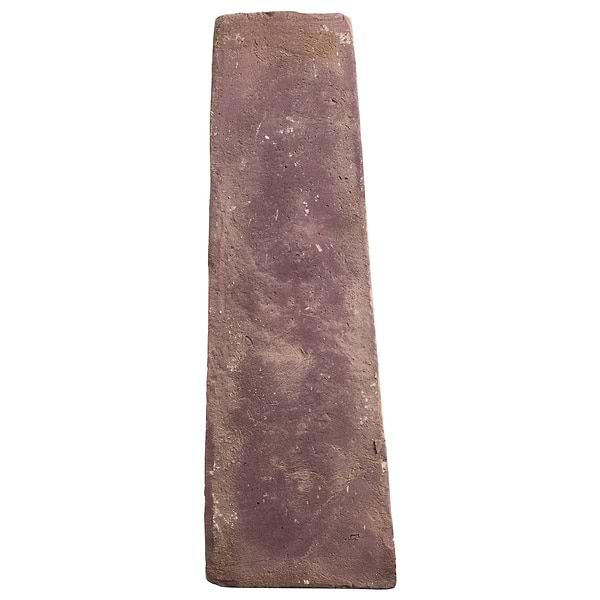 Opera Terracotta by Paula Purroy Bordeaux 6x18 Trapezoid Matte Terracotta Tile