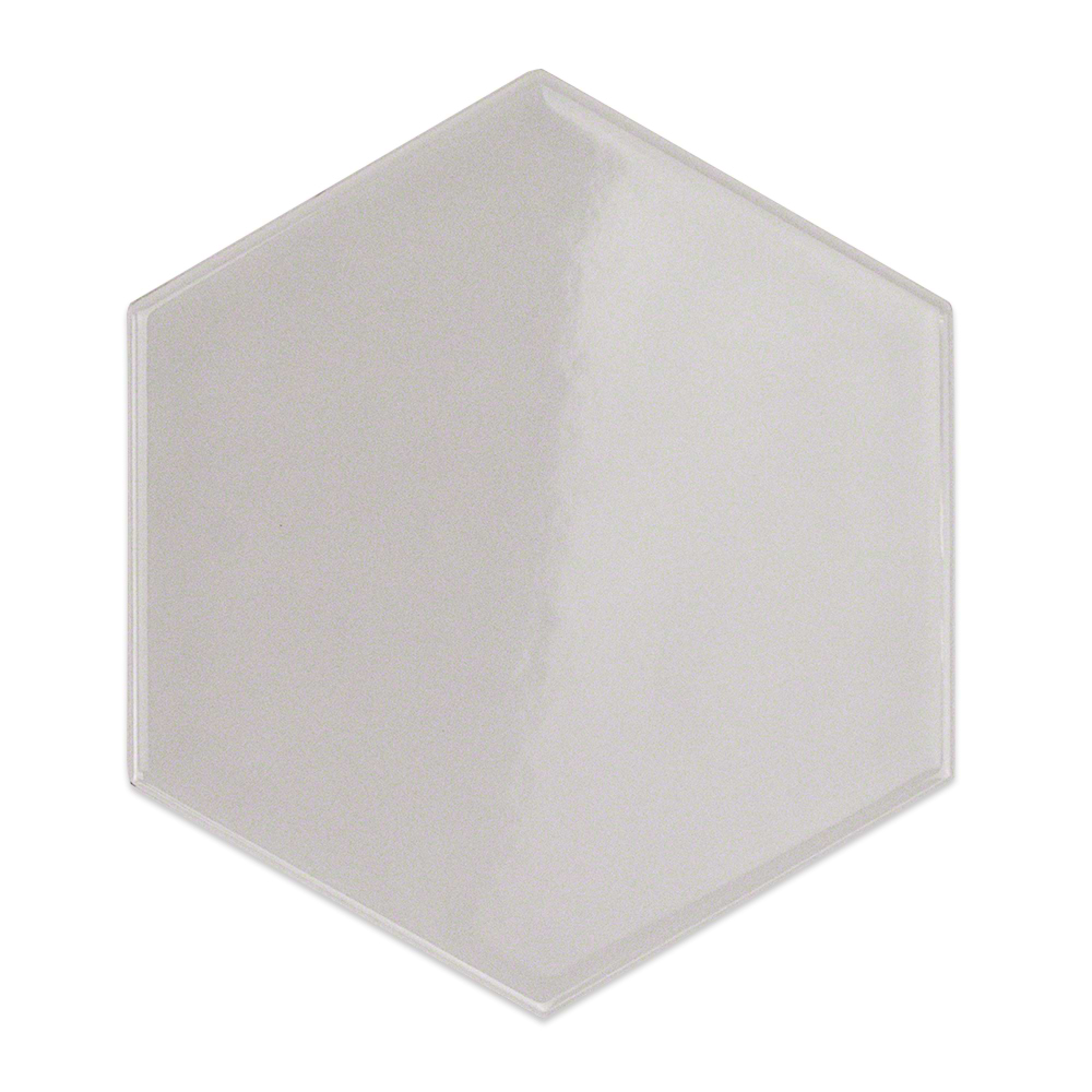 Exagoni Hexagon Puro Perla Polished Ceramic Wall Tile