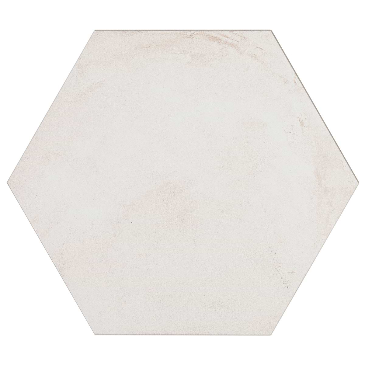 Ava Bianco 8" Hexagon Matte Porcelain Tile