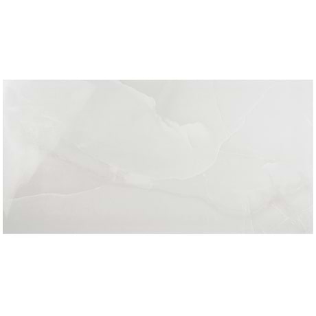 DreamStone Aztec Onyx Bianco 24x48 Polished Porcelain Tile