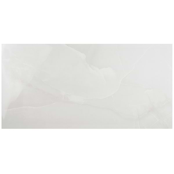 DreamStone Aztec Onyx Bianco 24x48 Polished Porcelain Tile
