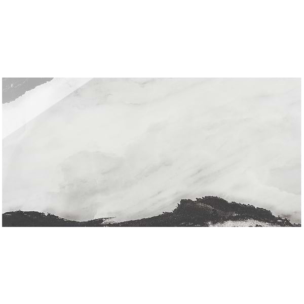 DreamStone Panda White 12x24 Polished Porcelain Tile
