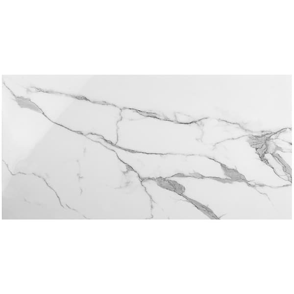 DreamStone Statuario Valley 24x48 Polished Porcelain Tile