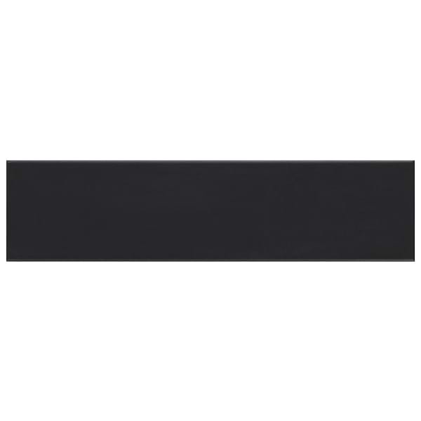 Roller Black 3x11 Matte Porcelain Subway Tile
