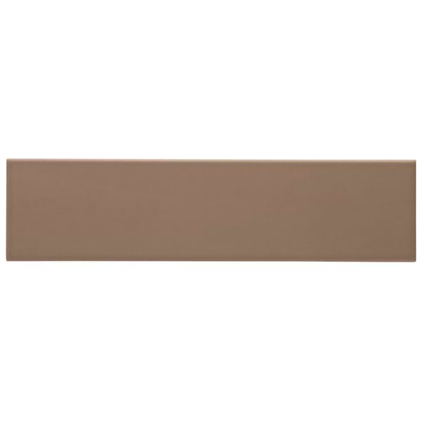 Roller Taupe 3x11 Matte Porcelain Subway Tile