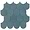 Bond Indio Blue 2x4 Fish Scale Matte Porcelain Mosaic Tile