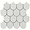 Bond Palladium Light Gray 2x4 Fish Scale Matte Porcelain Mosaic Tile