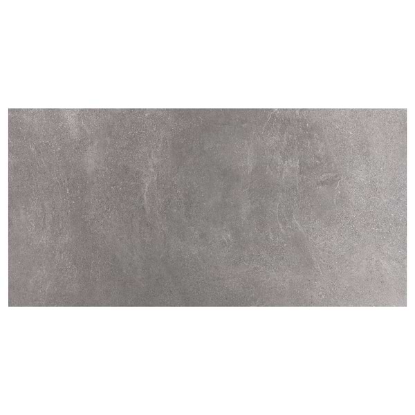 Era Slate Gray 24x48 Limestone Look Matte Porcelain Tile
