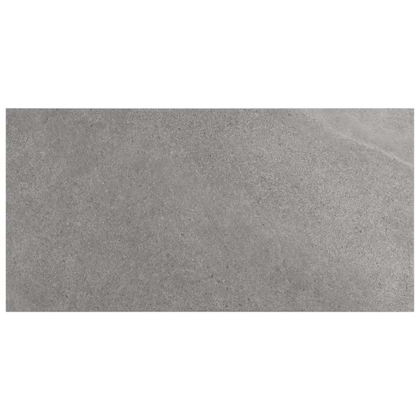 Era Silver Gray 24x48 Limestone Look Matte Porcelain Tile