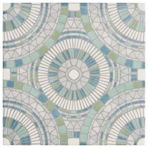 Basilico Ocean Green 8x8 Matte Porcelain Tile