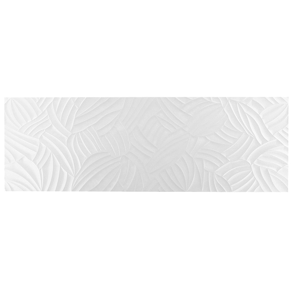 Wonderland 3D Garden White 12x36 Polished Ceramic Tile