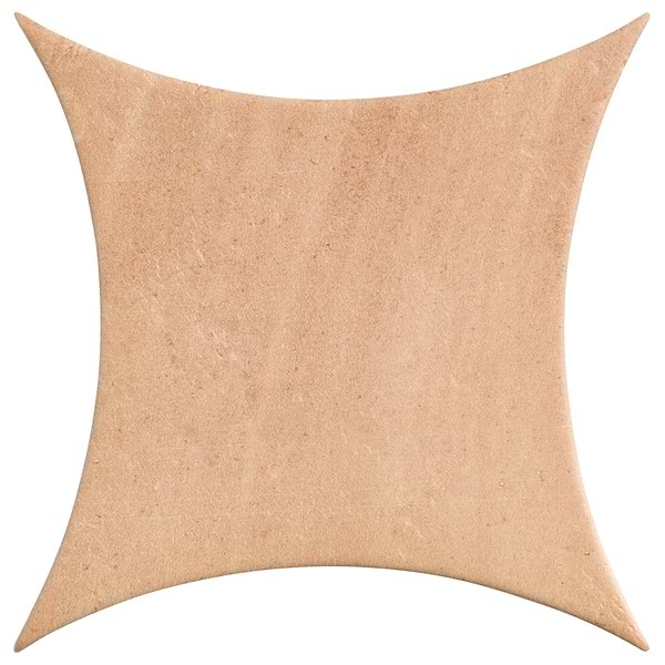 Raval Canyon Terracotta 3x8 Petal and Peach Terracotta 6x6 Kite Matte Porcelain Tile