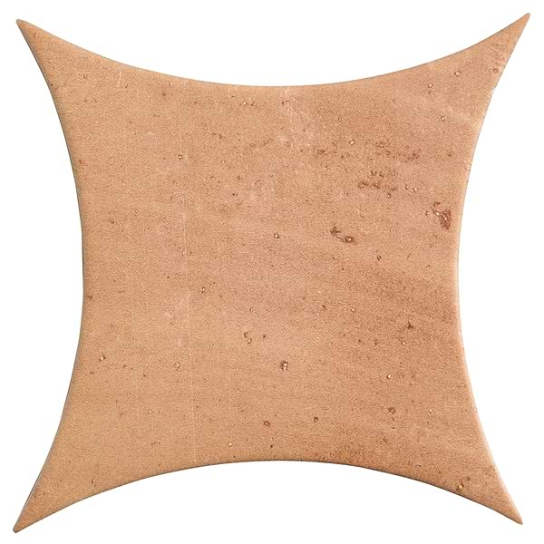 Raval Canyon Terracotta 3x8 Petal and 6x6 Kite Matte Porcelain Tile