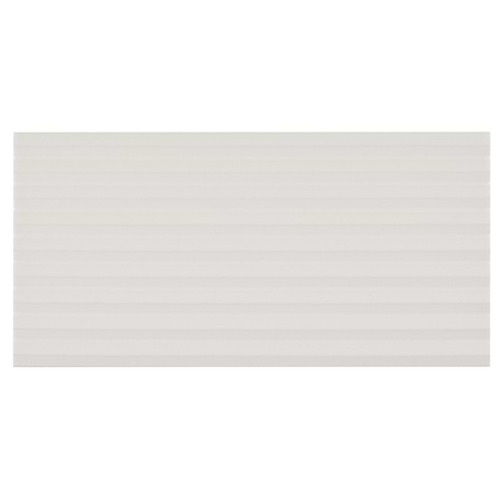 Zeal Linear 3D White 5x10 Matte Porcelain Tile
