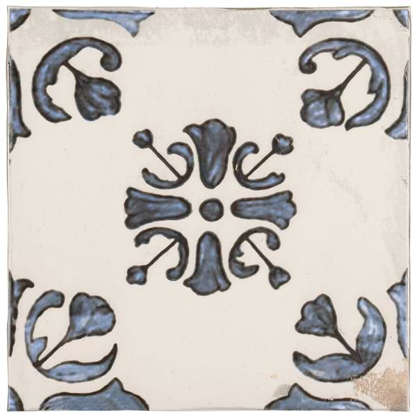 Saltillo Bell Blue 9x9 Matte Porcelain Tile