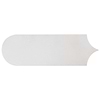 Parry Mist Gray 3x8 Fishscale Glossy Ceramic Wall Tile