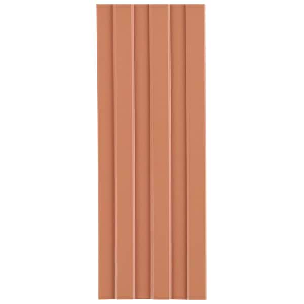 Bariano Terracotta 6x16 Fluted 3D Matte Porcelain Tile