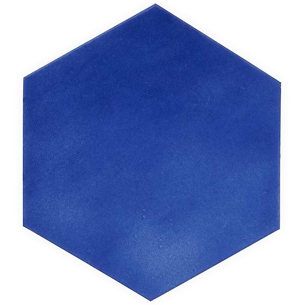 Cavallo Poseidon Blue 7" Hexagon Glossy Porcelain Tile
