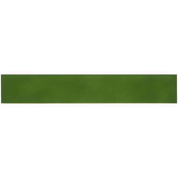 Cavallo Monaco Green 3x18 Polished Porcelain Subway Tile