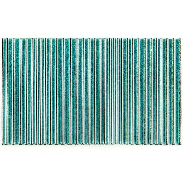 Arden Cozumel Teal Green 6x10 Glossy Porcelain Tile