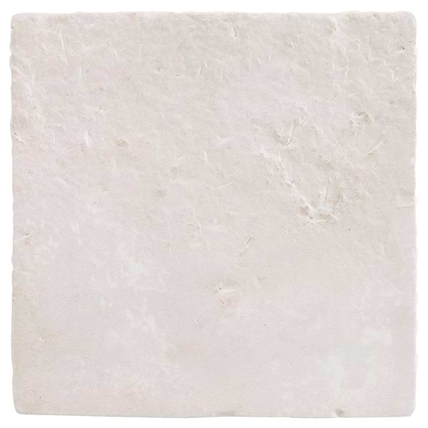 Navari White 5x5 Textured Matte Ceramic Tile