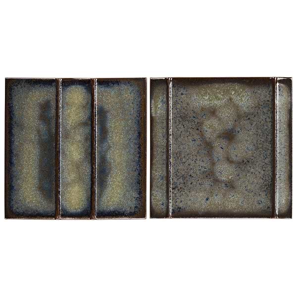Kinro Garden Green 6x6 3D Metallic Look Matte Porcelain Tile