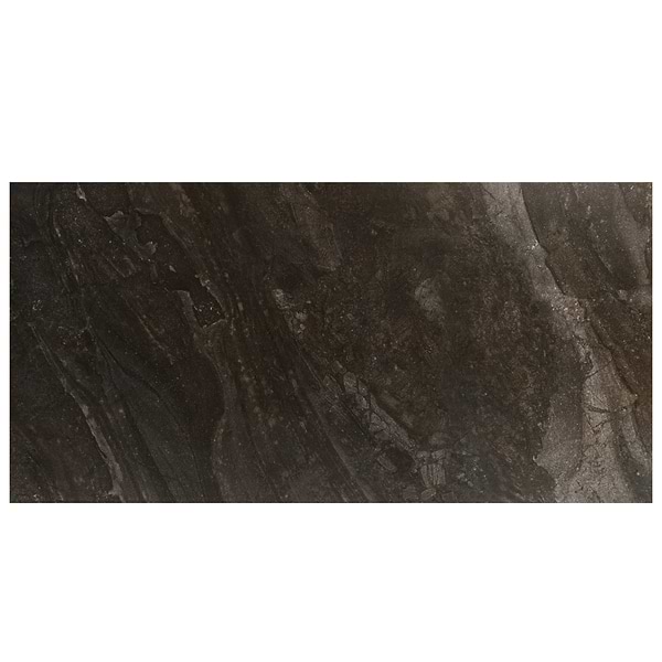 Santo Charcoal Black 24x48 Matte Porcelain Tile