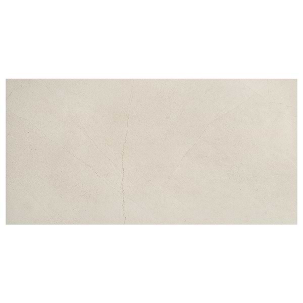 Theo Marfil Cream 24x48 Marble Look Antique Satin Porcelain Tile
