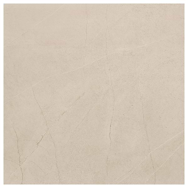 Theo Sand Beige 48x48 Marble Look Antique Satin Porcelain Tile