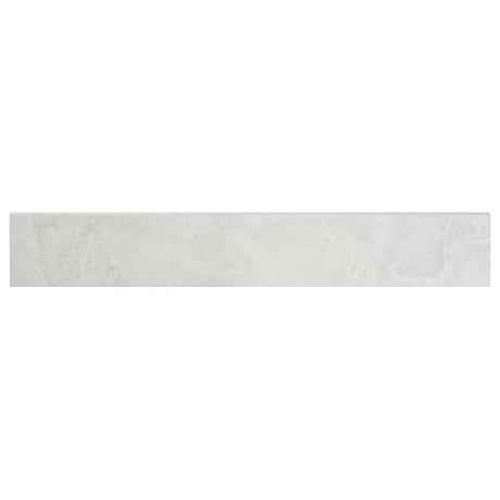 Boscato Cream White 3x24 Marble Look Polished Porcelain Bullnose