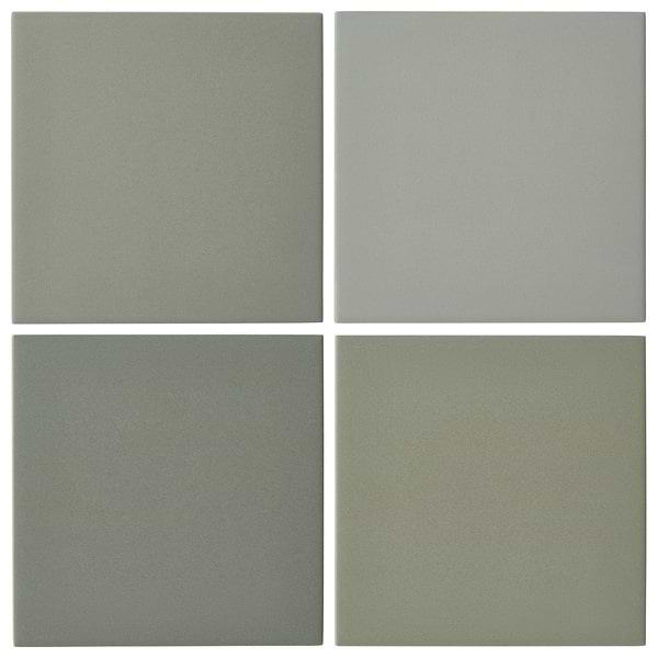 Born Sage Green 5x5 Matte Porcelain Tile