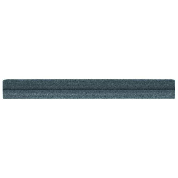 Born Teal Blue .5x5 L-Shape Quarter Round Matte Ceramic Pencil Liner