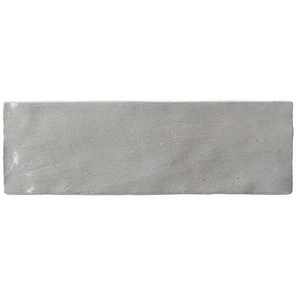 Portmore Gray 3x8 Glossy Ceramic Subway Tile