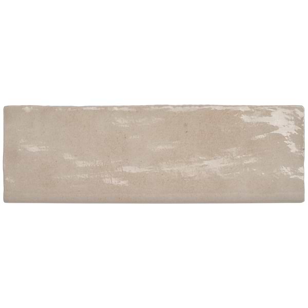 Portmore Sand 3x8 Glazed Ceramic Bullnose