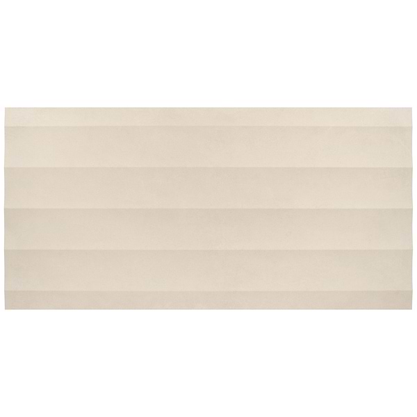 Lucreto Waves Beige 24x48 3D Concrete Look Matte Porcelain Tile