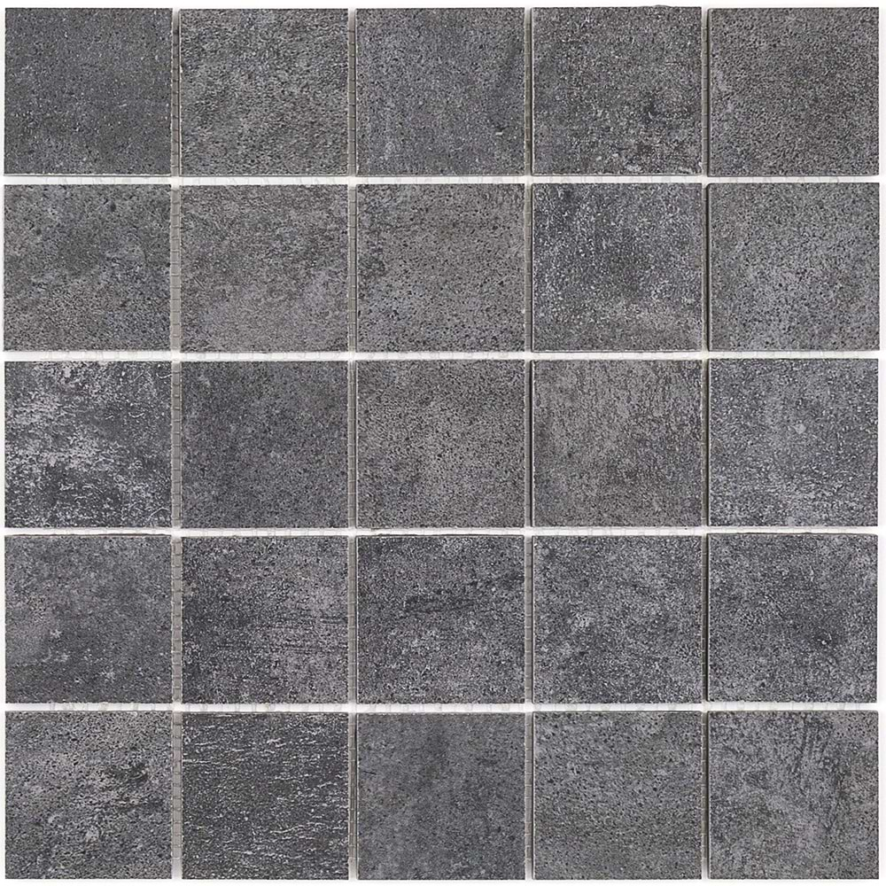 Marbella Smoky Gray 2x2 Matte Porcelain Mosaic Tile