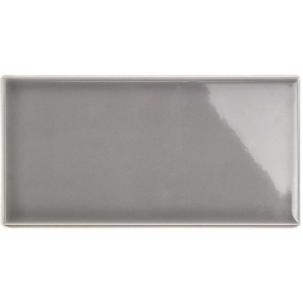 Vector Gris 4x8 Polished Ceramic Tile