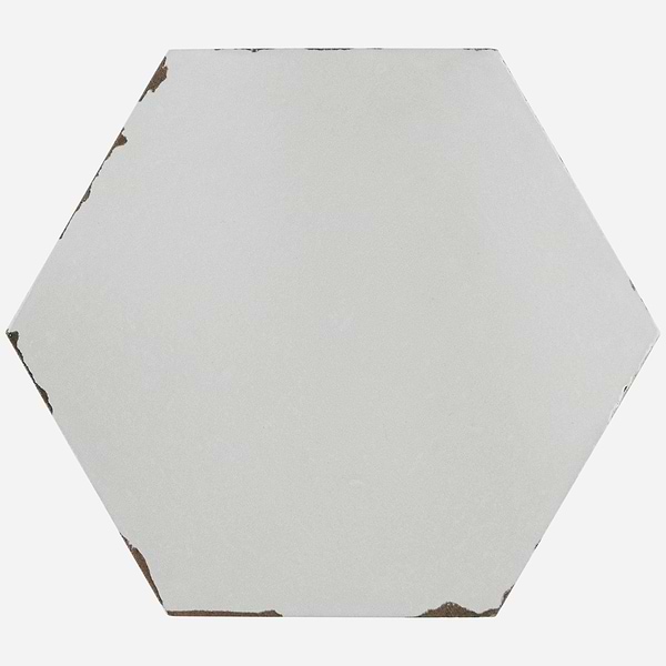 Sasha Hex Rassa Gray 6" Matte Porcelain Hexagon Tile